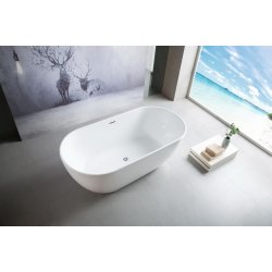 LAGERSALG - Neria 160 - fritstende badekar