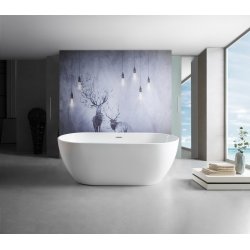 LAGERSALG - Neria 160 - fritstende badekar