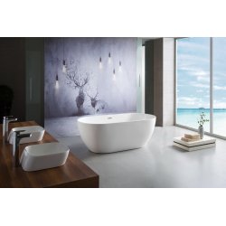 LAGERSALG - Neria 160 - fritstende badekar