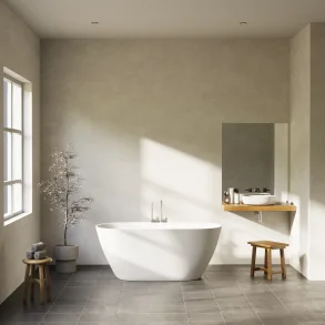 Fritstende badekar Smash 140 