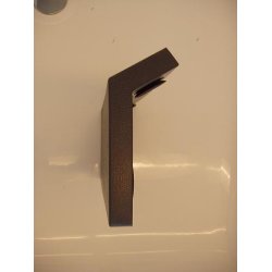 Nakkepude til badekar med lige kant.