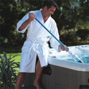 Spastvsuger til udendrsspa og pool.