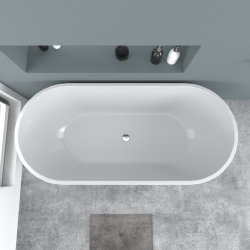 LAGERSALG - Neria 160 - fritstende badekar