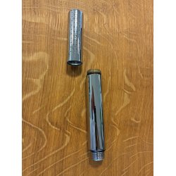 Stavbruser forkromet messing 