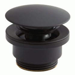 Bundprop i mat sort krom 