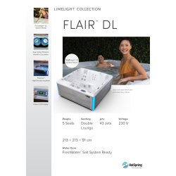 Flair DL - 5 Personers spa 