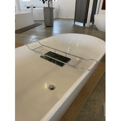 Badekarshylde Krom - grn marmor