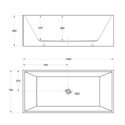 Quadro Ultraslim 150 - Mat Akryl
