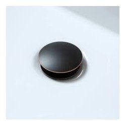 Bundprop i mat sort krom 