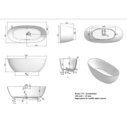Stenbadekar - Roma 170 