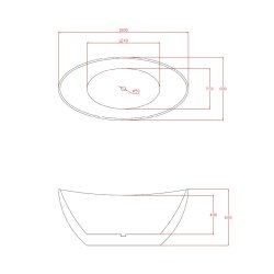 Toscana 180 - Mat Akryl